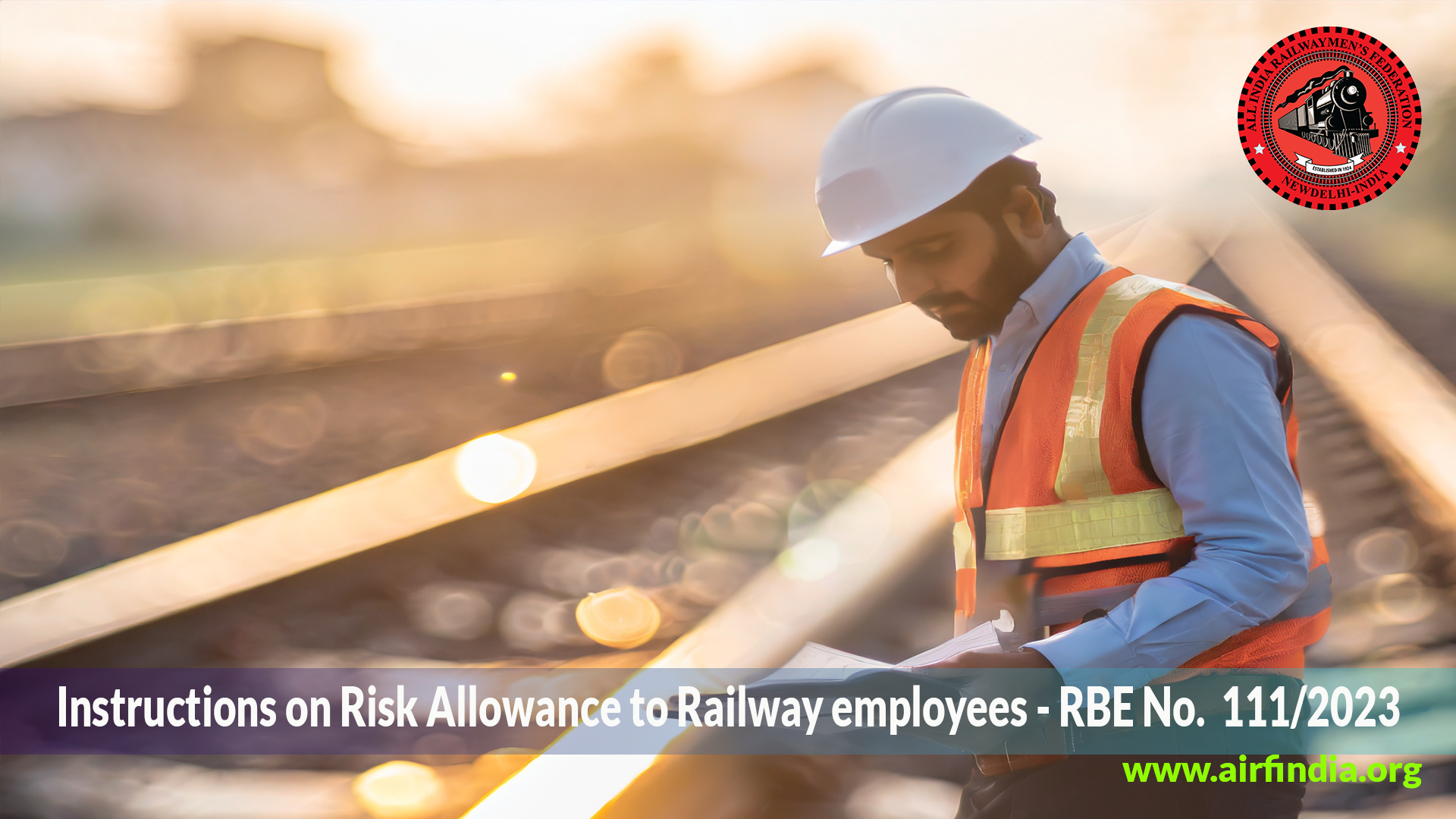 Instructions on Risk Allowance to Railway employees – RBE No. 111/2023