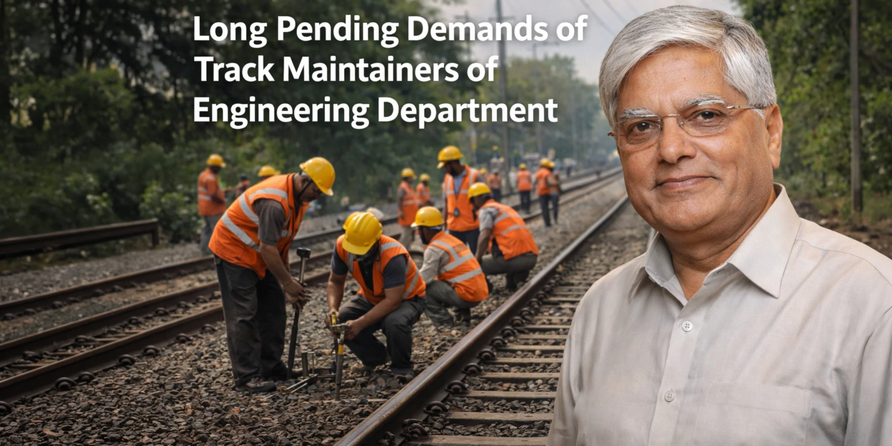 Long pending demands of Track Maintainers of Engineering Department
