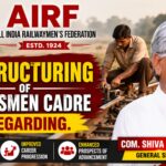Restructuring of Pointsmen Cadre – regarding.